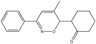 2-[5-Methyl-3-phenyl-6H-1,2-oxazin-6-yl]cyclohexanone