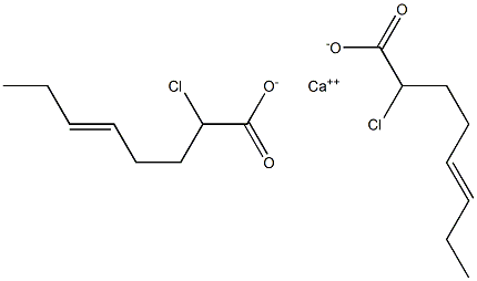 Bis(2-chloro-5-octenoic acid)calcium salt