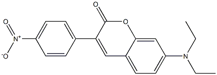 7-(Diethylamino)-3-(4-nitrophenyl)-2H-1-benzopyran-2-one
