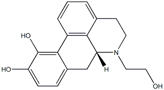 (6aR)-5,6,6a,7-Tetrahydro-6-(2-hydroxyethyl)-4H-dibenzo[de,g]quinoline-10,11-diol Structure