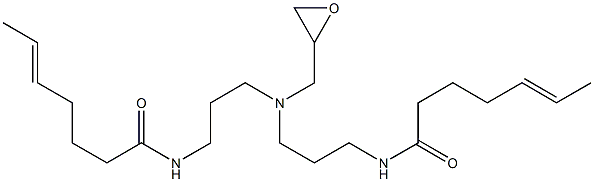 N,N'-[(Oxiran-2-ylmethylimino)bis(3,1-propanediyl)]bis(5-heptenamide)