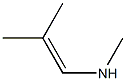 N-Methyl-2-methyl-1-propen-1-amine,,结构式