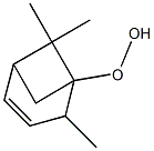 4,6,6-Trimethylbicyclo[3.1.1]hept-2-en-5-yl hydroperoxide,,结构式