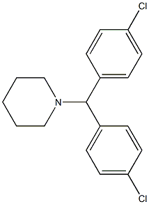 1-[Bis(4-chlorophenyl)methyl]piperidine