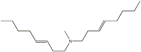 N-Methyl-N,N-di(3-octenyl)amine