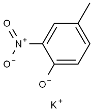 Potassium 4-methyl-2-nitrophenolate Structure