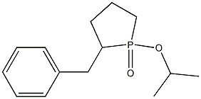 2-Benzyl-1-isopropoxy-1-oxo-1,1,2,3,4,5-hexahydro-1H-phosphole,,结构式