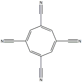 Cyclooctatetraene-1,3,5,7-tetracarbonitrile Struktur