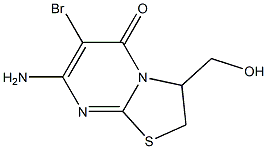 7-Amino-6-bromo-3-(hydroxymethyl)-2,3-dihydro-5H-thiazolo[3,2-a]pyrimidin-5-one|