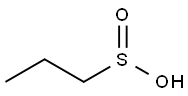 プロパン-1-スルフィン酸 化学構造式