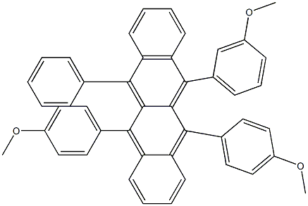 5-(3-Methoxyphenyl)-6,11-bis(4-methoxyphenyl)-12-phenylnaphthacene