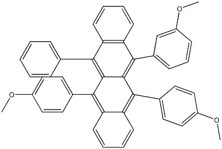  5-(3-Methoxyphenyl)-6,11-bis(4-methoxyphenyl)-12-phenylnaphthacene