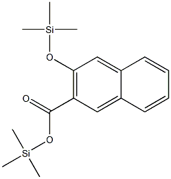 3-(Trimethylsilyloxy)-2-naphthalenecarboxylic acid trimethylsilyl ester