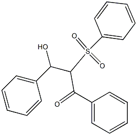 1,3-Diphenyl-3-hydroxy-2-(phenylsulfonyl)propan-1-one