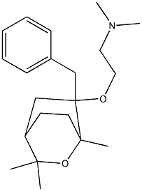 1,3,3-Trimethyl-6-benzyl-6-[2-(dimethylamino)ethoxy]-2-oxabicyclo[2.2.2]octane