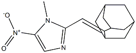 1-Methyl-2-[(adamantan-2-ylidene)methyl]-5-nitro-1H-imidazole