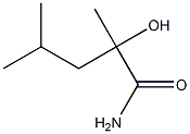 2-Hydroxy-2,4-dimethylvaleramide