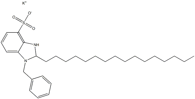  1-Benzyl-2,3-dihydro-2-hexadecyl-1H-benzimidazole-4-sulfonic acid potassium salt