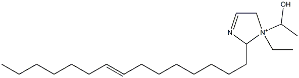  1-Ethyl-1-(1-hydroxyethyl)-2-(8-pentadecenyl)-3-imidazoline-1-ium