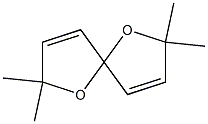 2,2,7,7-Tetramethyl-1,6-dioxaspiro[4.4]nona-3,8-diene 结构式