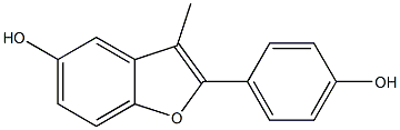 2-(4-Hydroxyphenyl)-3-methylbenzofuran-5-ol