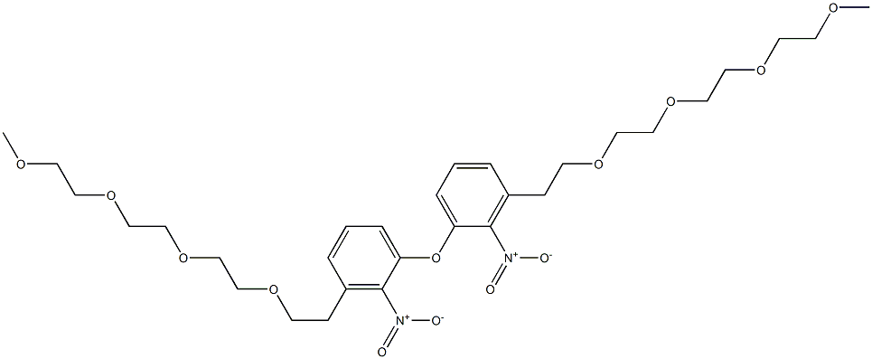 [2-[2-[2-(2-Methoxyethoxy)ethoxy]ethoxy]ethyl](2-nitrophenyl) ether 结构式