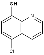 5-Chloroquinoline-8-thiol Structure