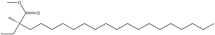  [R,(+)]-2-Ethyl-2-methylicosanoic acid methyl ester