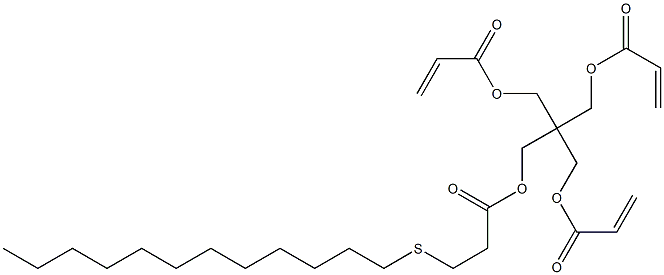 3-(Dodecylthio)propionic acid 3-acryloyloxy-2,2-bis(acryloyloxymethyl)propyl ester