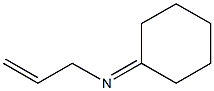 N-Cyclohexylidene-2-propen-1-amine Struktur