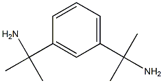 2,2'-(1,3-Phenylene)bis(2-propaneamine) Structure