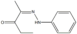 2-(2-Phenylhydrazono)pentane-3-one Struktur