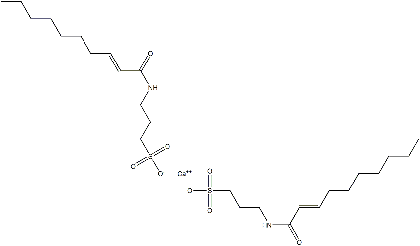 Bis[3-(2-decenoylamino)-1-propanesulfonic acid]calcium salt