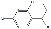 2,4-Dichloro-5-(1-hydroxy-2-iodoethyl)pyrimidine|