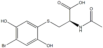 N-Acetyl-S-(4-bromo-2,5-dihydroxyphenyl)-L-cysteine