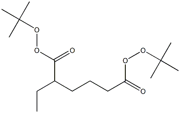 Hexane-1,4-di(peroxycarboxylic acid)di-tert-butyl ester Struktur