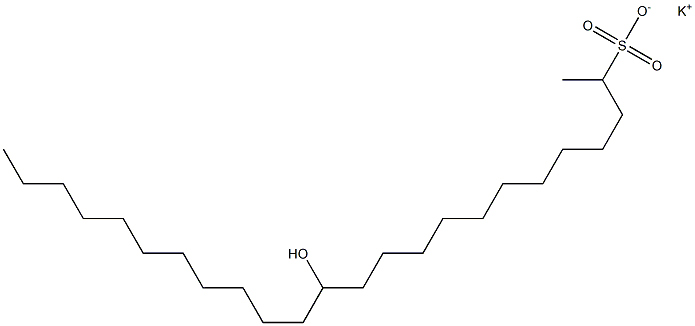 13-Hydroxytetracosane-2-sulfonic acid potassium salt