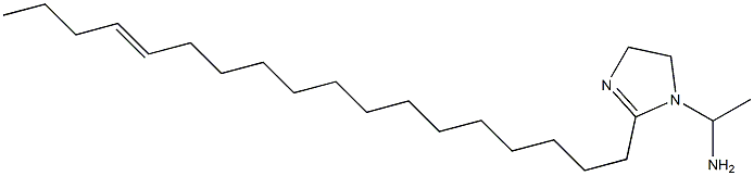 1-(1-アミノエチル)-2-(14-オクタデセニル)-2-イミダゾリン 化学構造式