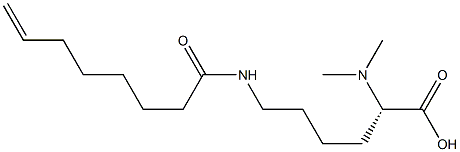  N6-(7-Octenoyl)-N2,N2-dimethyllysine