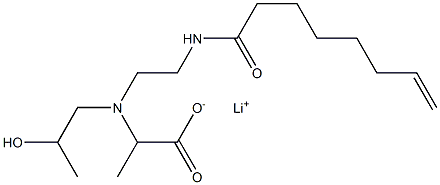  2-[N-(2-Hydroxypropyl)-N-[2-(7-octenoylamino)ethyl]amino]propionic acid lithium salt