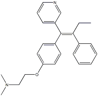 (E)-2-Phenyl-1-(4-[2-(dimethylamino)ethoxy]phenyl)-1-(3-pyridinyl)-1-butene