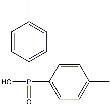 Bis(p-tolyl)phosphinic acid,,结构式