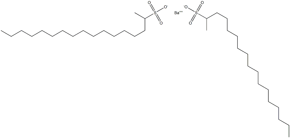 Bis(heptadecane-2-sulfonic acid)barium salt