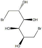 1,6-Dibromo-1,6-dideoxy-D-glucitol Structure