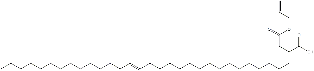 2-(16-Triacontenyl)succinic acid 1-hydrogen 4-allyl ester Structure