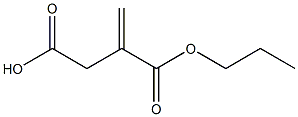 Itaconic acid hydrogen 1-propyl ester