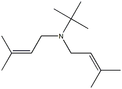 Bis(3-methyl-2-butenyl)(tert-butyl)amine|