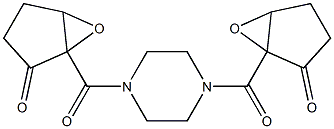 2,2'-(Piperazine-1,4-diyl)dicarbonylbis(2,3-epoxy-1-cyclopentanone)