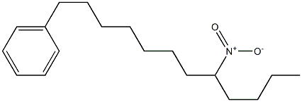 8-Nitrododecylbenzene 结构式