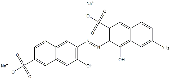 7-Amino-1,3'-dihydroxy[2,2'-azobisnaphthalene]-3,6'-disulfonic acid disodium salt